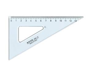 Squadra Uni 60 gradi 15 cm - 10866