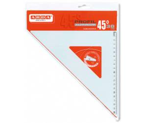 Squadra linea Profil alluminio 45 gradi 30 cm - 11551