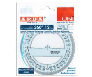 Goniometro Uni - 360 gradi - 12 cm - Arda - 285SS - 8003438002853 - DMwebShop