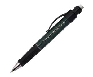 Portamine Grip Plus Metallic - mina 0,7 mm - fusto verde - Faber Castell - 130700 - 4005401307006 - DMwebShop