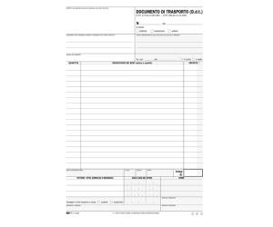 DDT Snap - 3 copie autoricalcanti - 31 x 20,5 cm - 100 fogli - Edipro - E9029/3 - CONFE9029/3PZ100/ - DMwebShop