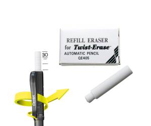 Gommini di ricambio Twist Erase Clik conf. 12 pezzi - E10 - 72512032435 - DMwebShop