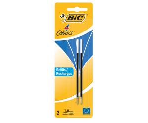 Refill roller - punta 1 mm - blu - conf. 2 pezzi - Bic - 931778 - 3086123402942 - DMwebShop