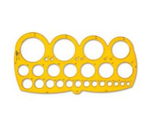 Maschera cerchi 1,55 mm con smusso - 17363