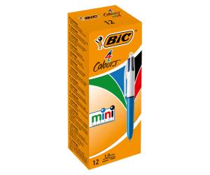 Penna a sfera a scatto multifunzione 4 Colours Mini punta 1 mm - 17201