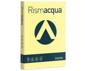 Carta Rismacqua - A3 - 200 gr - giallo chiaro 07 - conf. 125 fogli - Favini - A672113 - 8007057618778 - DMwebShop