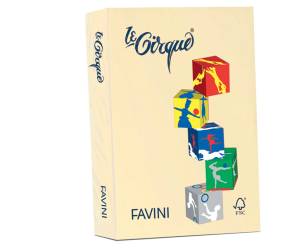 Carta Le Cirque - A4 - 80 gr - giallo pastello 100 - conf. 500 fogli - Favini - A712504 - 8025478320001 - DMwebShop
