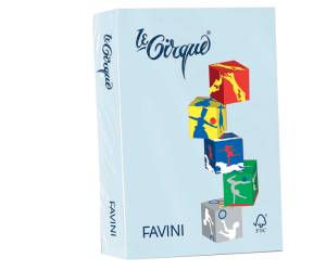 Carta Le Cirque - A4 - 80 gr - celeste pastello 101 - conf. 500 fogli - Favini - A71T504 - 8025478320018 - DMwebShop