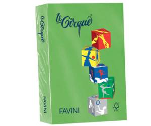 Carta Le Cirque - A4 - 80 gr - verde prato 203 - conf. 500 fogli - Favini - A71M504 - 8025478320230 - DMwebShop