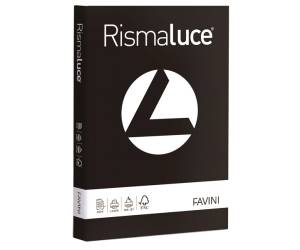 Carta Rismaluce - A3 - 200 gr - nero 63 - conf. 125 fogli - Favini - A67A133 - 8007057619386 - DMwebShop