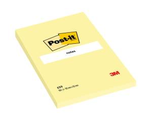 Blocco foglietti - giallo Canary - 102 x 152 mm - 100 fogli - conf. 6 pezzi - Post-it - 7100172752 - 4024526003303 - DMwebShop