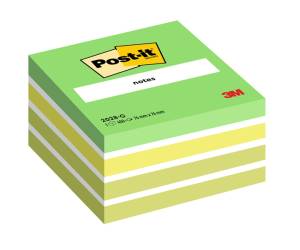 Blocco foglietti Cubo - 2028-G - 76 x 76 mm - 72 gr - colori assortiti - 450 fogli - 450 fogli - Post-it - 7100200375 - 4001895872808 - DMwebShop