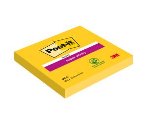 Blocco foglietti Super Sticky - 654-S - giallo oro - 76 x 76 mm - 90 fogli - conf. 12 pezzi - Post-it - 7100290189 - 4001895877124 - DMwebShop