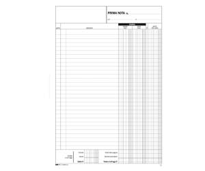 Blocco prima nota cassa entrate-uscite - 50-50 fogli autoricalcanti - 31 x 21 cm - Edipro - E5359A - 8023328535919 - DMwebShop