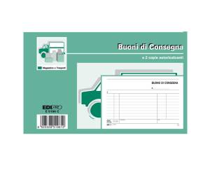 Blocco buoni di consegna - 50-50 fogli autoricalcanti - 10 x 17 cm - Edipro - E5196C - 8023328519612 - DMwebShop