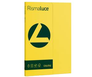 Carta Rismaluce Small - A4 - 90 gr - giallo sole 53 - conf. 100 fogli - Favini - A69B144 - 8007057615104 - DMwebShop