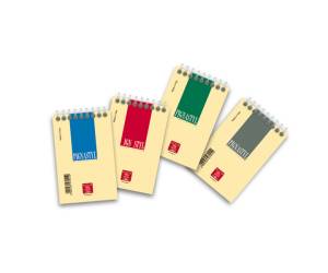 Blocco Pignastyl spiralato - 5 mm - A7 - 80 x 120 mm - 80 gr - 60 fogli - conf. 10 pezzi - Pigna - 02156235M - 8005235434608 - DMwebShop