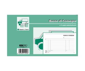Blocco buoni consegna - 33 fogli 3 copie autoricalcanti - 10 x 17 cm - Edipro - E5199CT - 8023328519926 - DMwebShop