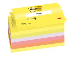 Blocco Super Sticky Z Notes R350NR 76 x 127 mm assortiti neon 100 fogli - 4634
