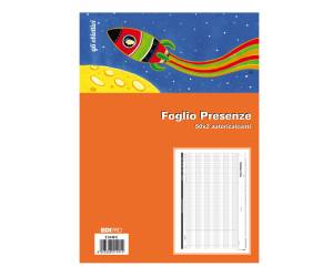 Blocco presenze mensili 21 x 30 cm 50,50 fogli autoautoricalcanti - 4960