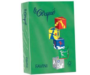 Carta Le Cirque A4,80 gr verde bandiera 208 confezione 500 fogli - 5773