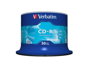 Scatola 50 CD-R DataLife Plus Extra Protection - 1X-52X - serigrafato - 700Mb - Verbatim - 43351 - 23942433514 - DMwebShop
