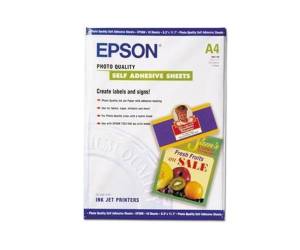 Self-Adhesive Photo Paper - A4 - 10 Fogli - Epson - C13S041106 - 10343601840 - DMwebShop