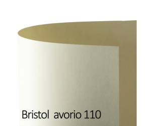 Cartoncino Bristol Color - 70 x 100 cm - 200 gr - avorio 110 - blister 10 fogli - Favini - A35Q0A1 - 8007057569117 - DMwebShop
