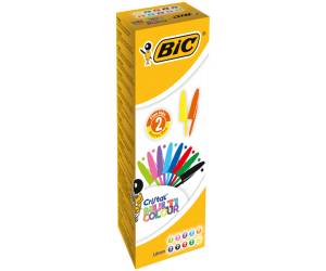 Penna a sfera Cristal Multicolor - punta 1,6 mm - 10 colori assortiti - conf. 20 pezzi - Bic - 926381 - 3086123379695 - DMwebShop