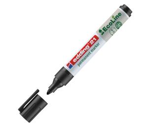 Marcatore 21 Ecoline - punta conica - 1,5 - 3 mm - nero - inchiostro permanente - conf. 10 pezzi - Edding - 4-21001 - 4004764917785 - DMwebShop