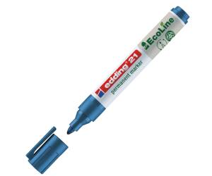 Marcatore 21 Ecoline - punta conica - 1,5 - 3 mm - blu - inchiostro permanente - conf. 10 pezzi - Edding - 4-21003 - 4004764917846 - DMwebShop