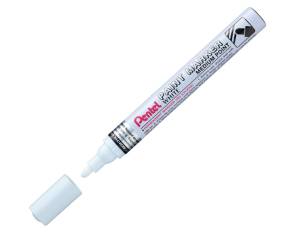 Marcatore Paint Marker Linea Amiko - punta media - 4,5 mm - bianco - Pentel - MMP10-W - 884851025340 - DMwebShop