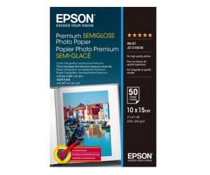 Carta fotografica Premium Semi Gloss Photo Paper 10 x 15 cm 50 Fogli Epson C13S041765 - 18443