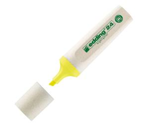 Evidenziatore 24 EcoLine punta scalpello da 2 a 5 mm giallo - 1809