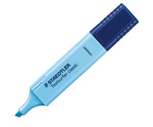 Evidenziatore Textsurfer Classic punta a scalpello tratto 1,5 mm azzurro - 6731