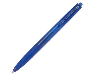 Penna a scatto Supergrip G punta 1 mm blu - 18147