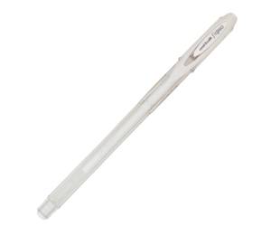 Penna a sfera gel con cappuccio Uni Ball Signo M120 punta 0,7 mm bianco - 18154