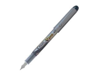 Penna stilografica Vpen Silver nero - 12837