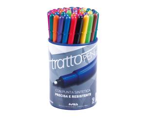 Pennarello fineliner Pen 0,5 mm colori assortiti barattolo 50 pezzi - 15474
