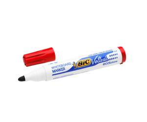 Pennarello per lavagna cancellabile Whiteboard Marker Velleda 1701 RecycLED rosso - 18127