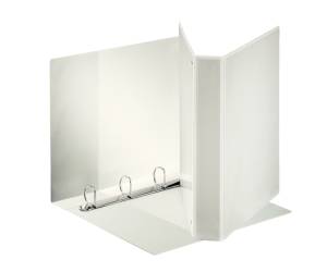 Raccoglitore personalizzabile Display 4 anelli a D 30 mm 4,7 cm 22 x 30 cm bianco Esselte 394756000 - 3654