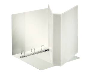 Raccoglitore personalizzabile Display 4 anelli a D 40 mm dorso 5,9 cm 22 x 30 cm bianco Esselte 394753000 - 3710