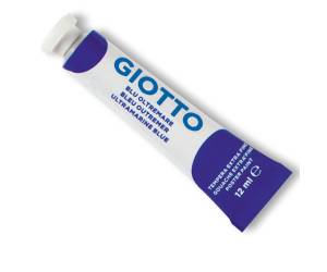 Tempera Tubo 4,12 ml blu oltremare - 18427