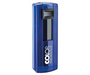 Timbro Pocket Stamp Plus 30,18 x 47 mm 5 righe autoinchiostrante blu indaco - 14702
