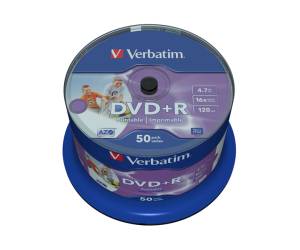 Scatola 50 DVD R stampabile 4,7Gb 43512 - 2613