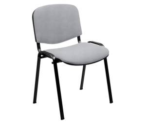 Sedia Attesa Dado - D5S-PT - vera pelle TOP - grigio chiaro - senza Braccioli - Unisit - D5S/PT - DMwebShop