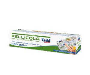 Roll pellicola trasparente con seghetto 300 mm x 300 mt PVC Cuki Professional 3530131 - 6443
