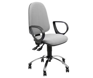 Seduta operativa Jupiter JPLY con braccioli fissi PPL grigio chiaro - 5336