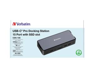 USB C Pro Docking Station 15 Port - 6183