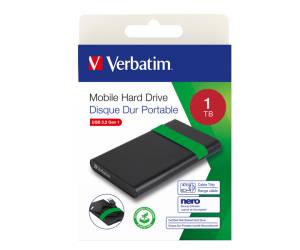 Hard disk portatile ricondizionato USB 32 Gen 1 - 1TB - Verbatim - 053112 - 23942531128 - DMwebShop